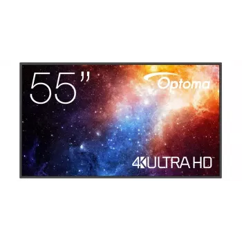 Ecrã plano de sinalização digital Optoma N3551K 55 polegadas LED 4K Ultra HD
