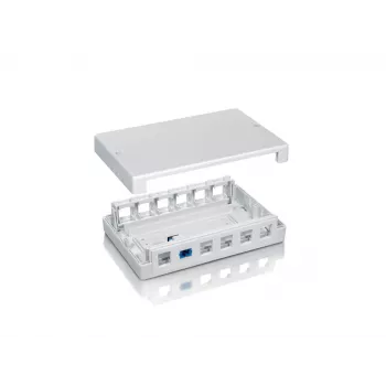 Caixa de superfície para 12 tomadas Keystone Equip 125460