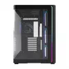 FSP M580-BP Plus caixa de PC Midi Tower, ATX/mATX/Mini-ITX, ARGB, vidro temperado, 4 ventoinhas de 120 mm, preta