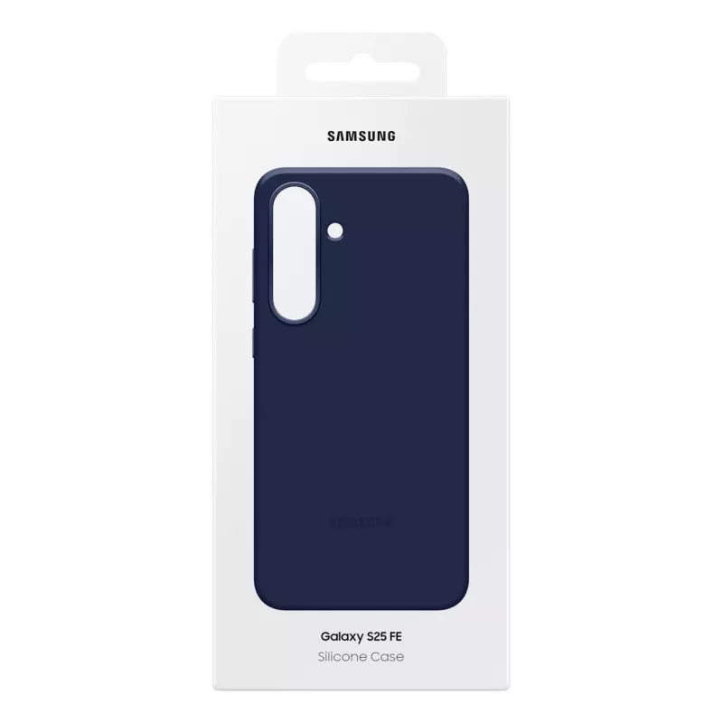 Samsung capa de silicone para Galaxy S25 FE, azul-escuro, EF-PS731CNEGWW