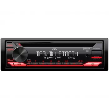 Autorrádio JVC KD-DB622BT preto 200 W Bluetooth