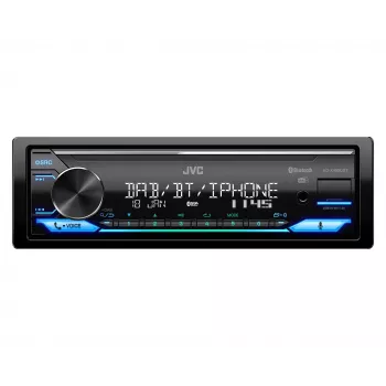 JVC KD-X482DBT preto 200 W Bluetooth