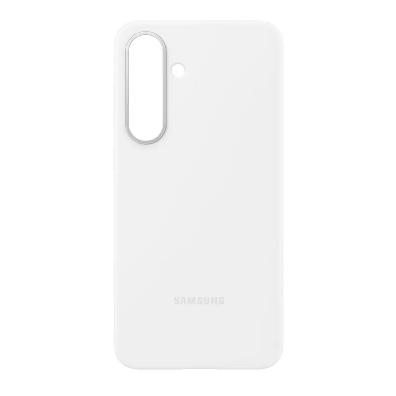 Capa de silicone Samsung para Galaxy S25 FE, capa, Samsung, Galaxy S25 FE, 17 cm (6,7 polegadas), branca
