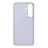 Capa de silicone para Samsung Galaxy S25 FE — azul-claro, para ecrã de 6,7 polegadas, forro interior em microfibra
