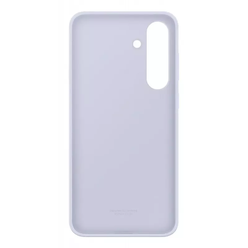 Capa de silicone para Samsung Galaxy S25 FE — azul-claro, para ecrã de 6,7 polegadas, forro interior em microfibra