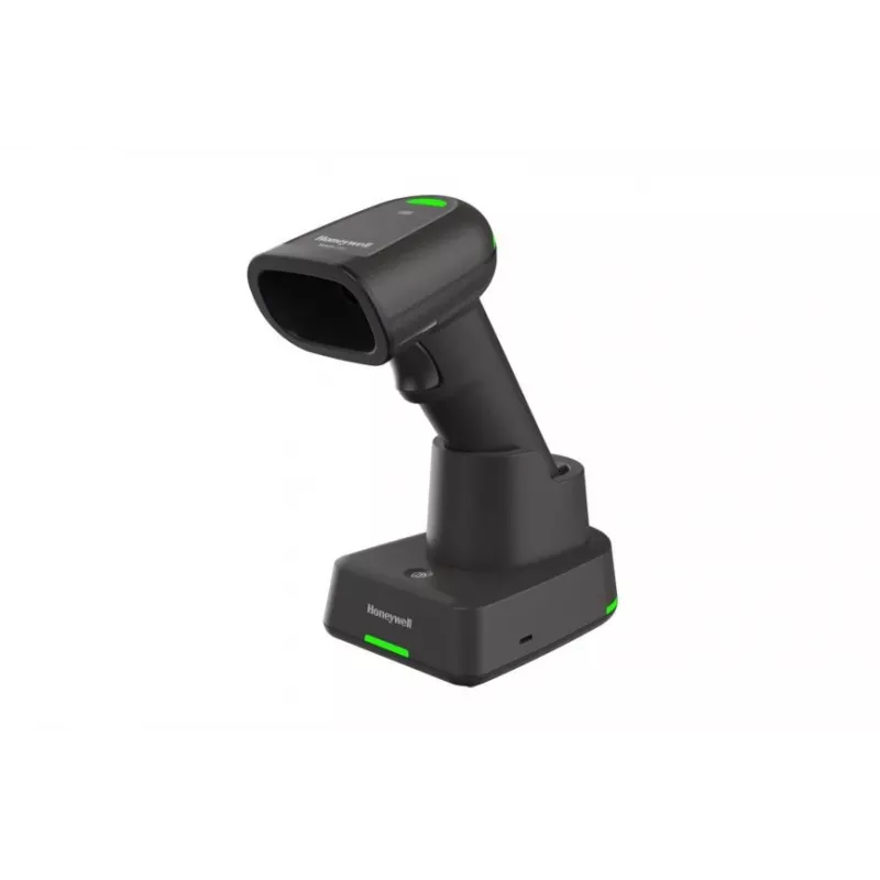 Leitor de códigos de barras portátil Honeywell 1962GHD-2USB-5-R 1D/2D com fios preto