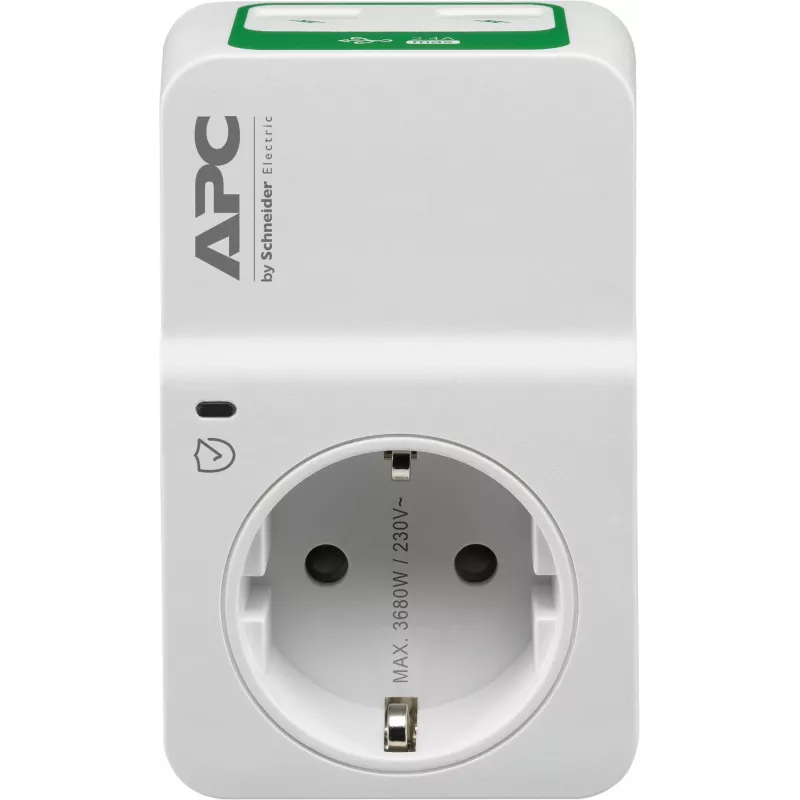 Proteção contra sobretensões APC PM1WU2-GR branca 1 saída AC 230 V