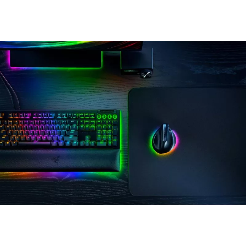 Rato vertical RAZER Pro Click V2 Wireless / com fios preto