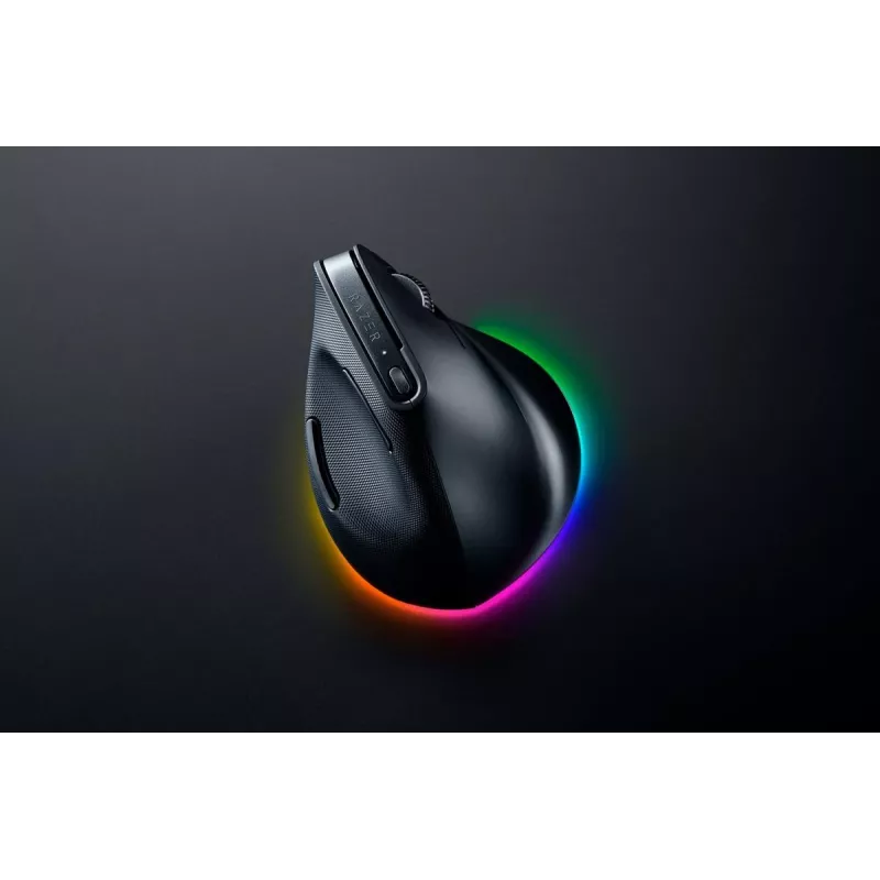 Rato vertical RAZER Pro Click V2 Wireless / com fios preto