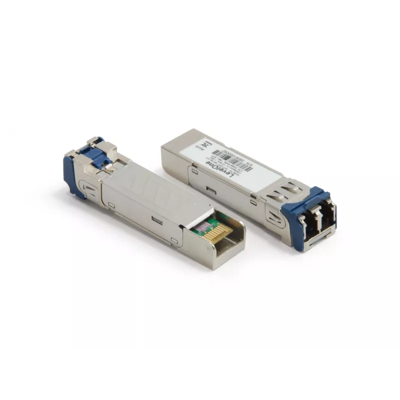 LevelOne GVT-0301 módulo transcetor SFP (Mini-GBIC), 1,25 Gbps, monomodo, LX, LC, 10 km