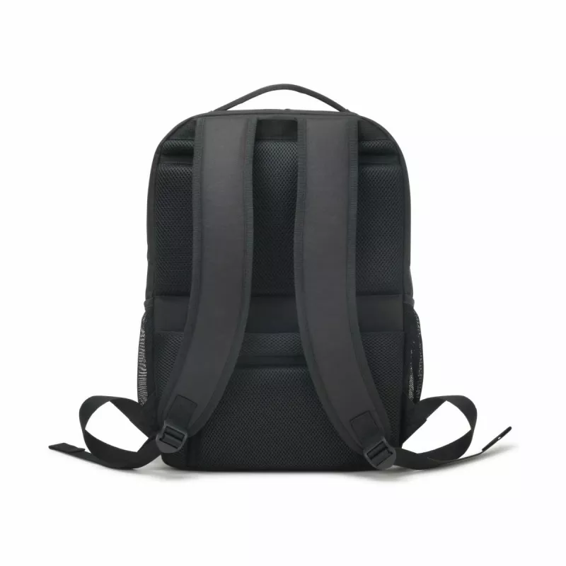 Mochila DICOTA Eco Backpack Plus Base – Mala para portátil 13-15,6 polegadas – Preto / 300d Rpet Poliéster