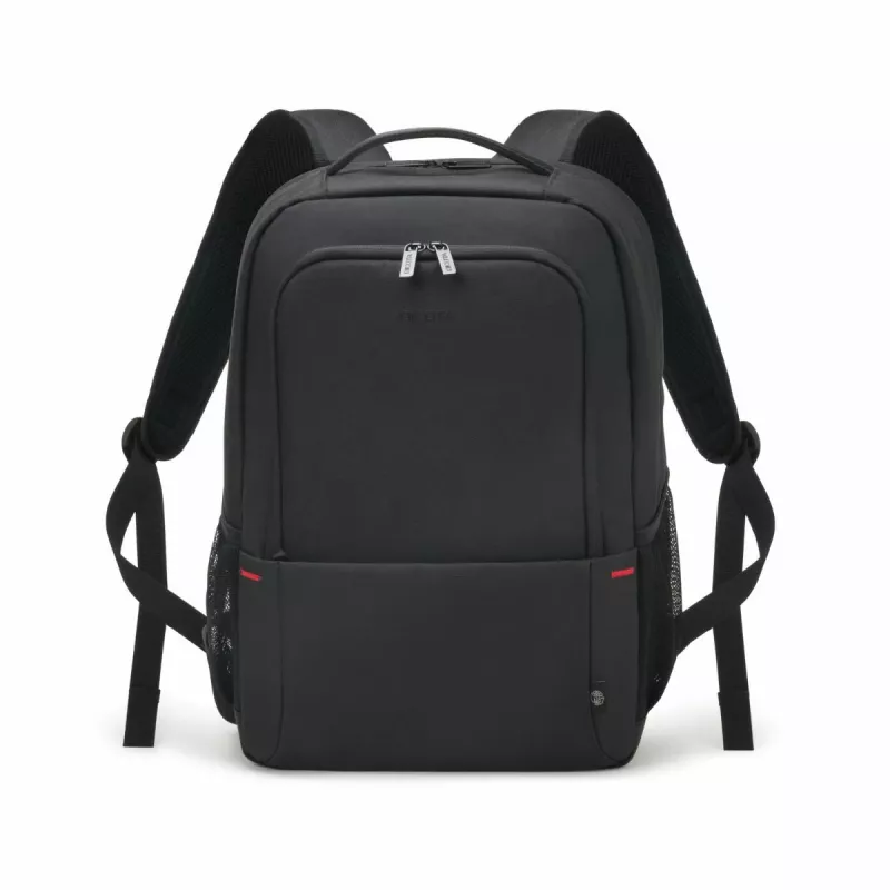 Mochila DICOTA Eco Backpack Plus Base – Mala para portátil 13-15,6 polegadas – Preto / 300d Rpet Poliéster