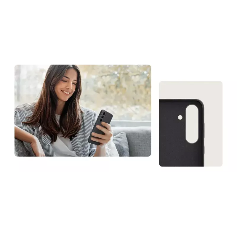 Capa com bolsa Samsung Galaxy S25 FE Cor de canela