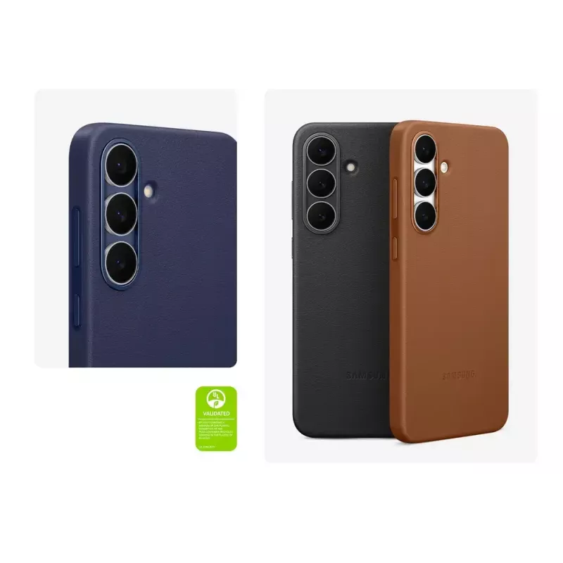 Capa com bolsa Samsung Galaxy S25 FE Cor de canela