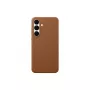 Capa com bolsa Samsung Galaxy S25 FE Cor de canela