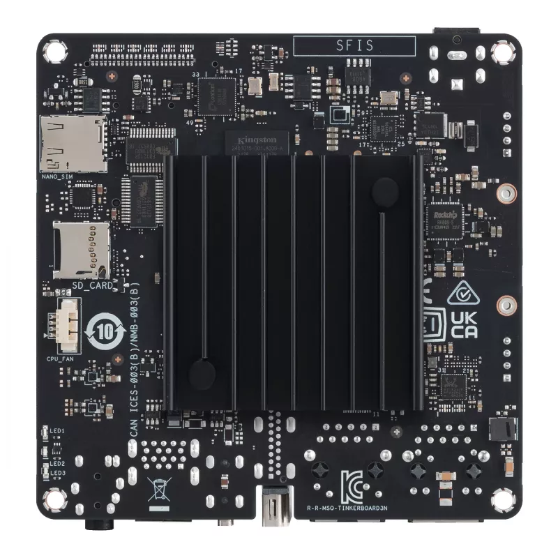 Placa de desenvolvimento ASUS Tinker Board 3N Rockchip RK3568