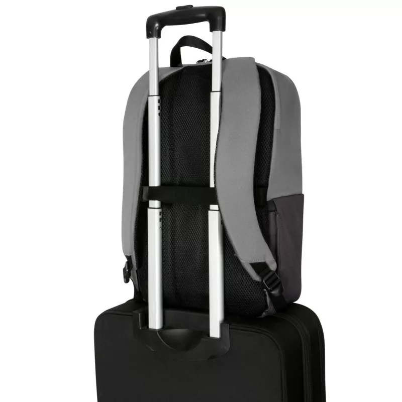 Mochila Targus Sagano 39,6 cm 15,6 polegadas Preto Cinzento 2 bolsos frontais