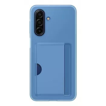 Capa traseira Samsung A17 com compartimento para cartões, azul — EF-OA176TLEGWW