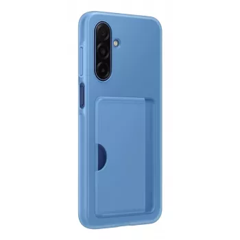 Capa traseira Samsung A17 com compartimento para cartões, azul — EF-OA176TLEGWW