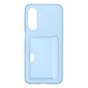 Capa traseira Samsung A17 com compartimento para cartões, azul — EF-OA176TLEGWW