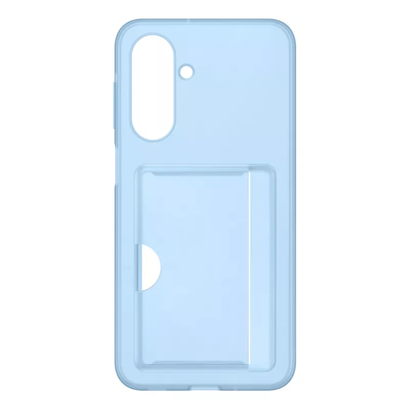 Capa traseira Samsung A17 com compartimento para cartões, azul — EF-OA176TLEGWW