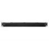 DIGITUS 1U Barra de passagem de cabos com escovas 44x483x11 mm, tamanho das escovas 27x423 mm, cor preto (RAL 9005)