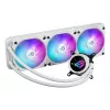 ASUS ROG Strix LC III 360 ARGB White Edition refrigeração líquida AiO, 360 mm, branco