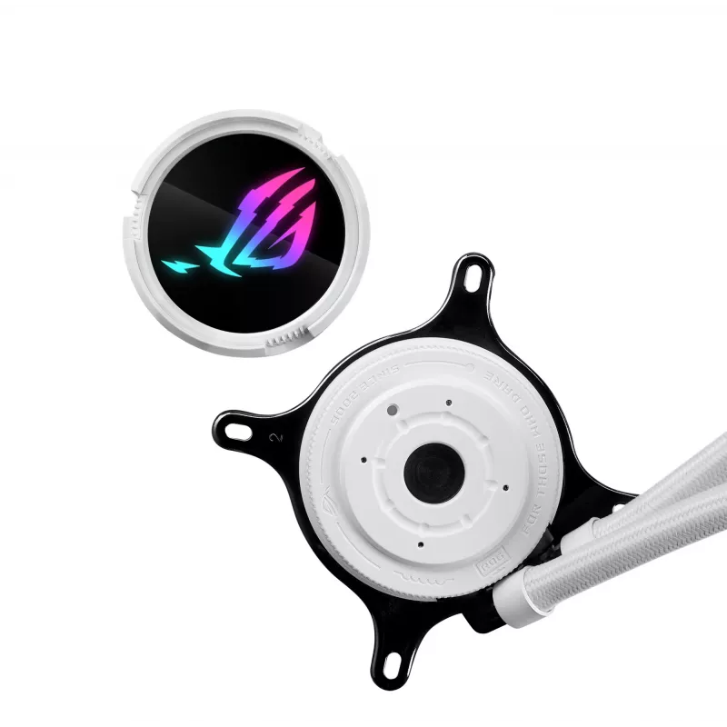 ASUS ROG Strix LC III 360 ARGB White Edition refrigeração líquida AiO, 360 mm, branco