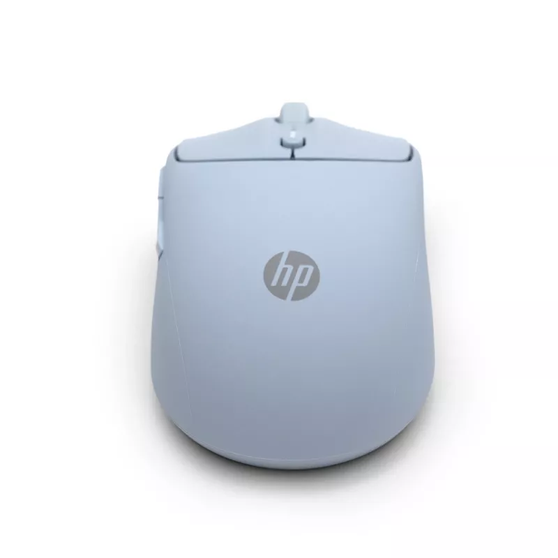 HP 400 Rato sem fios silencioso azul, ambidestro, RF Wireless + Bluetooth, 6000 DPI, Azul