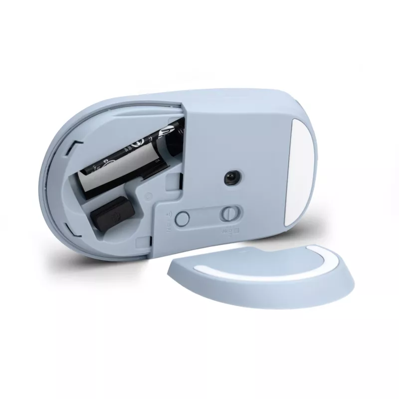 HP 400 Rato sem fios silencioso azul, ambidestro, RF Wireless + Bluetooth, 6000 DPI, Azul