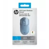 HP 400 Rato sem fios silencioso azul, ambidestro, RF Wireless + Bluetooth, 6000 DPI, Azul