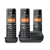 Telefone analógico Gigaset COMFORT 550A auscultador sem fios identificação de chamadas