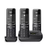 Telefone analógico Gigaset COMFORT 550A auscultador sem fios identificação de chamadas