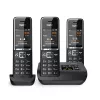 Telefone analógico Gigaset COMFORT 550A auscultador sem fios identificação de chamadas