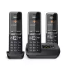 Telefone analógico Gigaset COMFORT 550A auscultador sem fios identificação de chamadas