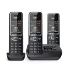 Telefone analógico Gigaset COMFORT 550A auscultador sem fios identificação de chamadas