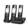 Telefone analógico Gigaset COMFORT 550A auscultador sem fios identificação de chamadas