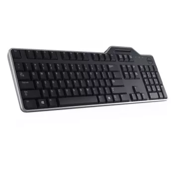 Teclado DELL KB813 universal USB QWERTY inglês dos EUA preto