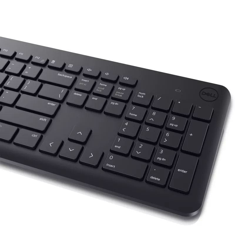 Teclado e rato DELL - KM3322W - internacional dos EUA (QWERTY)