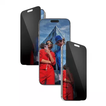 Proteção de ecrã PanzerGlass 2 vias para iPhone 17 Pro Max — vidro temperado, ajuste ultra amplo, EasyAligner