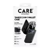 Capa protetora 2 em 1 para telemóvel com compartimento para cartões PanzerGlass CARE Feature Case Tango com MagSafe para iPhone 17 Pro Max, preto
