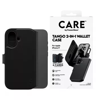 Capa de carteira 2 em 1 PanzerGlass CARE™ by ® Tango com MagSafe iPhone 17