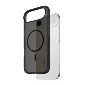 Capa PanzerGlass CARE™ by ® Urban Explorer Case Smokey com MagSafe preto iPhone Air