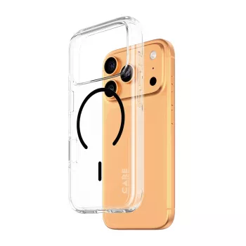 Capa PanzerGlass CARE™ by ® Urban Explorer Case transparente com MagSafe preto iPhone 17 Pro