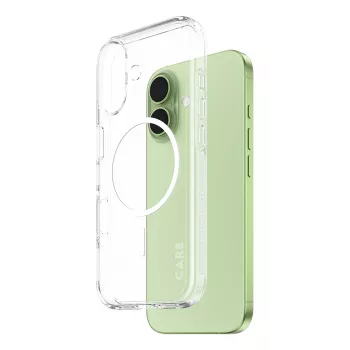 Capa PanzerGlass CARE™ by ® Urban Explorer Case Transparente com MagSafe branco iPhone 17