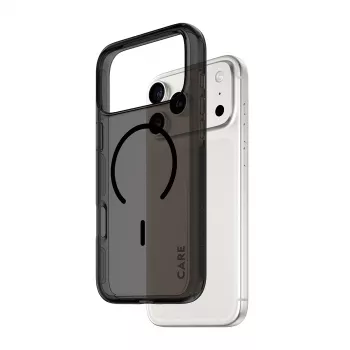 Capa PanzerGlass CARE™ by ® Urban Explorer Case Smokey com MagSafe preto iPhone 17 Pro Max