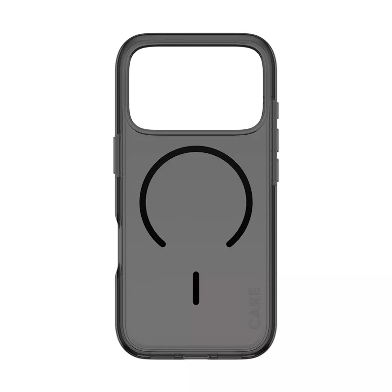 Capa protetora PanzerGlass CARE™ Urban Explorer Smokey com MagSafe preto para iPhone 17 Pro (TPU, preto)
