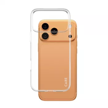 Capa protetora macia PanzerGlass CARE capa elegante transparente X-Ray para iPhone 17 Pro Max