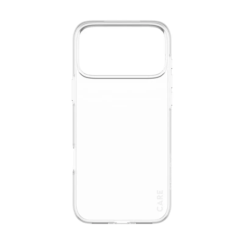 Capa protetora macia PanzerGlass CARE capa elegante transparente X-Ray para iPhone 17 Pro Max