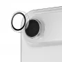 Protetor de lente da câmara PanzerGlass Hoops para iPhone Air — vidro temperado e silicone, transparente, 1 unid.
